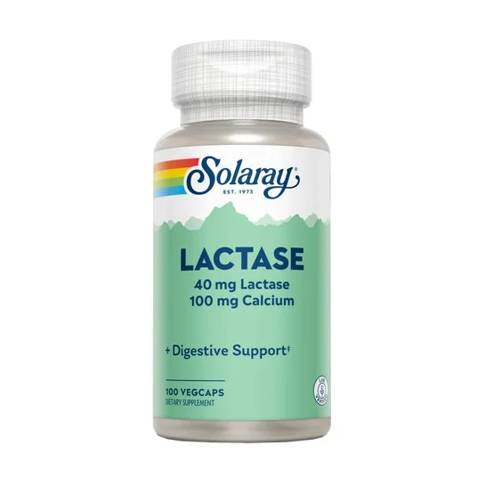 Solaray Lactase 40mg 4000FCC 100caps