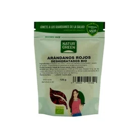 Mirtilli rossi biologici essiccati Naturgreen 125g