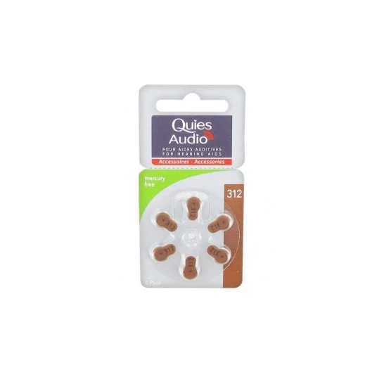 Quies Batteria Auditive Modello 312 X6