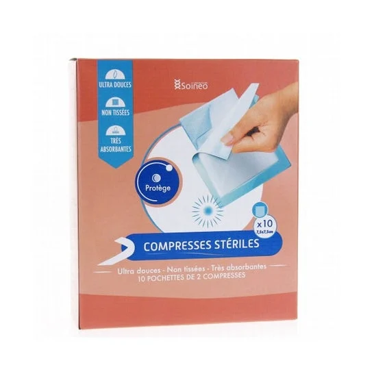 Soineo Cerotti Sterili Non Tessuto 7,5X7,5Cm 10 Unità