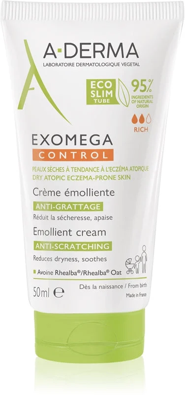 ADerma Exomega Control Crema Emolliente Antiprurito 50ml