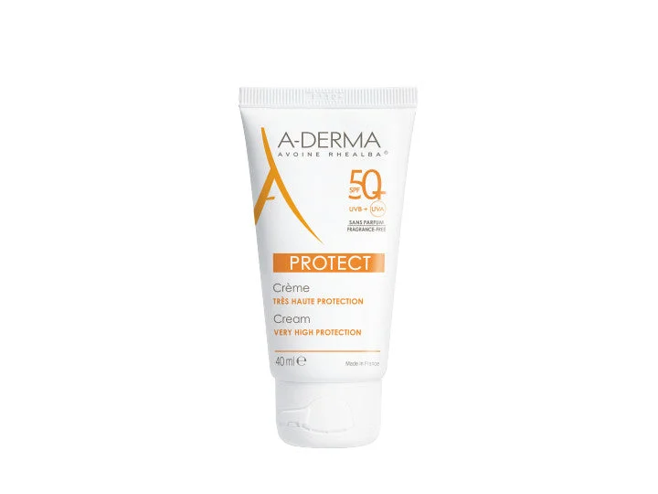 ADerma Protect AD SPF50+ Crema Altissima Protezione Solare senza Profumo 40ml