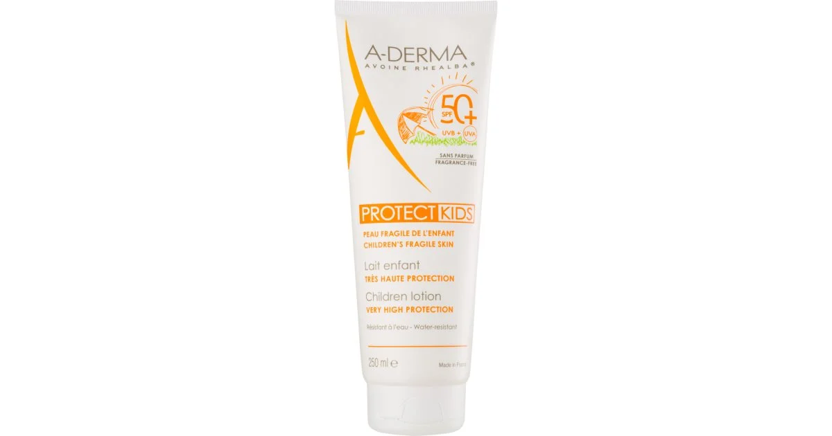 ADerma Protect Kids SPF50+ Latte Altissima Protezione Solare 250ml