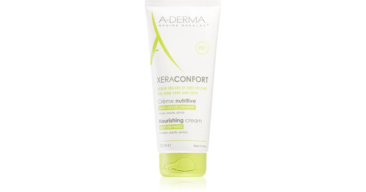 A-Derma XeraConfort Crema Nutritiva Antisecchezza 200ml