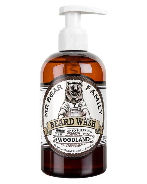 Mr Bear Family Beard Wash - Woodland
