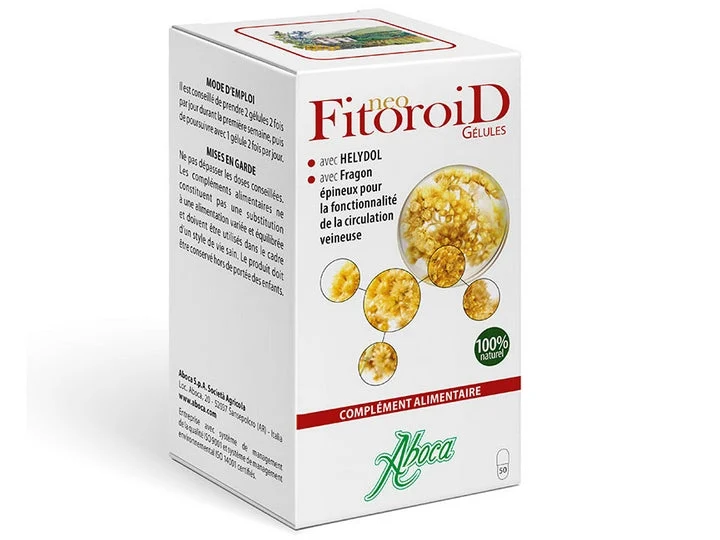 Aboca NeoFitoroid Capsule - Funzionalità della Circolazione Venosa - 50 Capsule