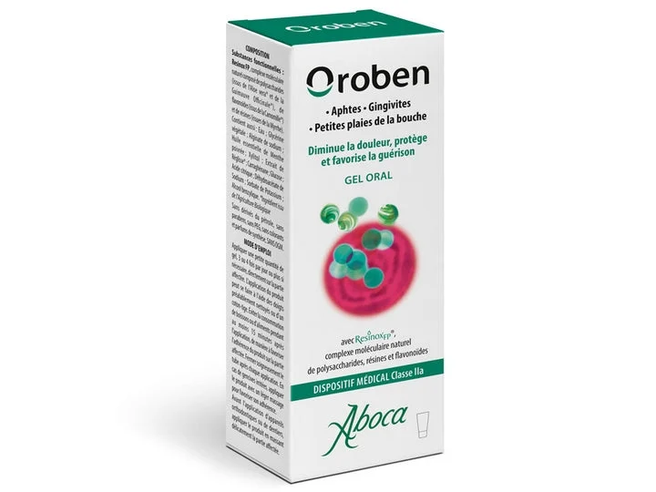 Aboca Oroben - Gel Orale - Afte, Gengiviti, Piccole Ferite della Bocca - 15 ml