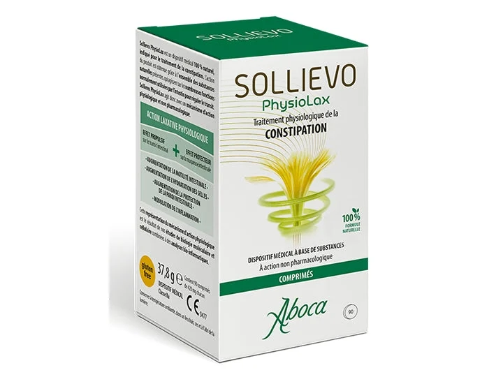 Aboca SoQuick Physiolax - Trattamento della costipazione - 90 compresse