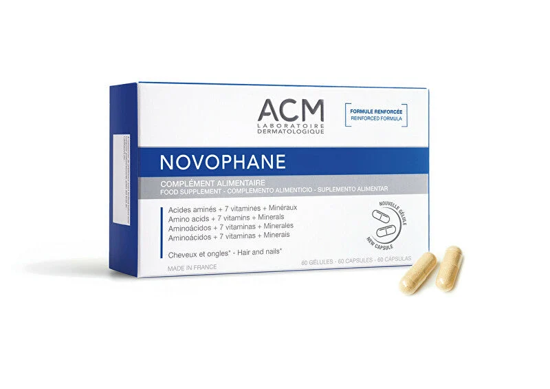 Integratore alimentare per sostenere la qualità dei capelli e delle unghie Novophane 60 capsule