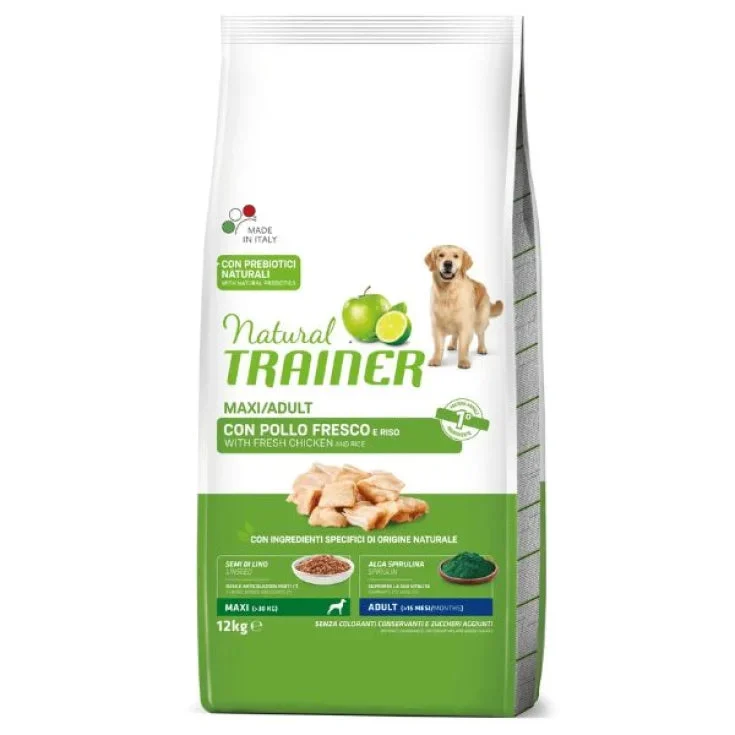 Affinity petcare italia srl Alimento Secco Per Cani Adult Maxi Pollo Fresco Natural Trainer 12Kg