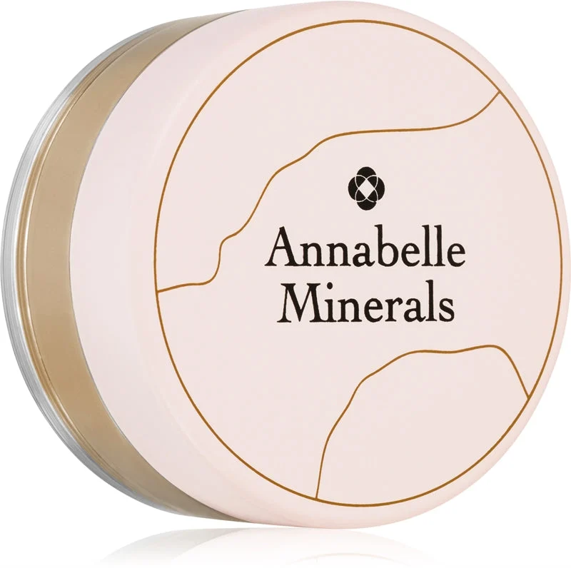 Annabelle Minerals Coverage fondotinta minerale in polvere per un look perfetto colore Golden Light 4 g