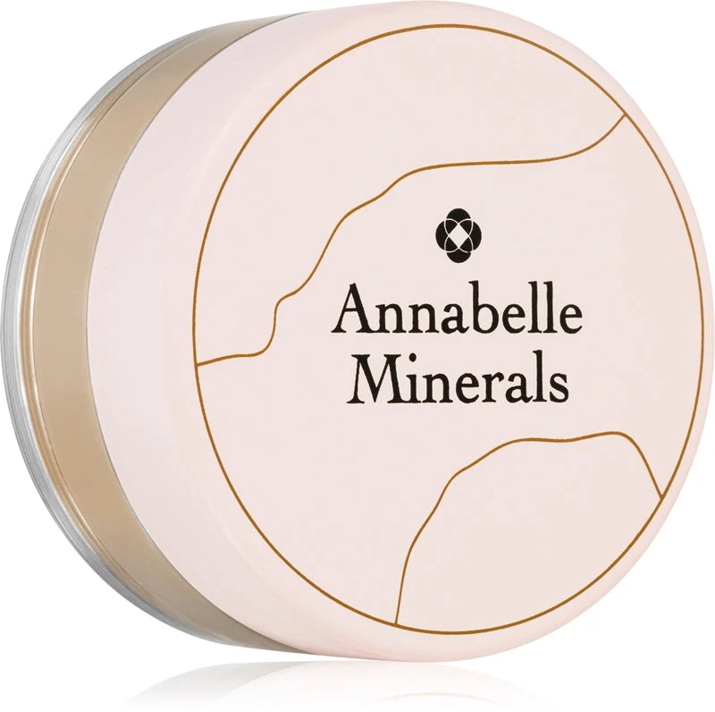 Annabelle Minerals Matte fondotinta minerale in polvere per un finish opaco colore Golden Sand 4 g