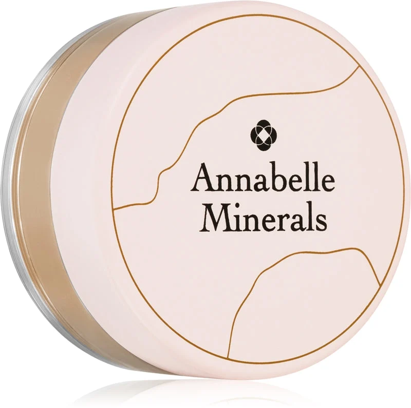 Annabelle Minerals Matte fondotinta minerale in polvere per un finish opaco colore Golden Light 4 g