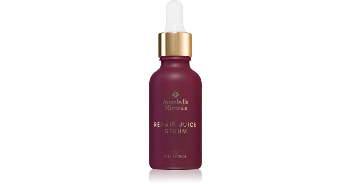 Annabelle Minerals Repair Juice siero notte rigenerante con retinolo 30 ml