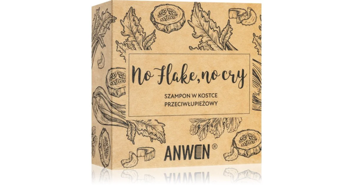 Anwen No Flake No Cry Shampoo Solido Anti Forfora Anti Prurito