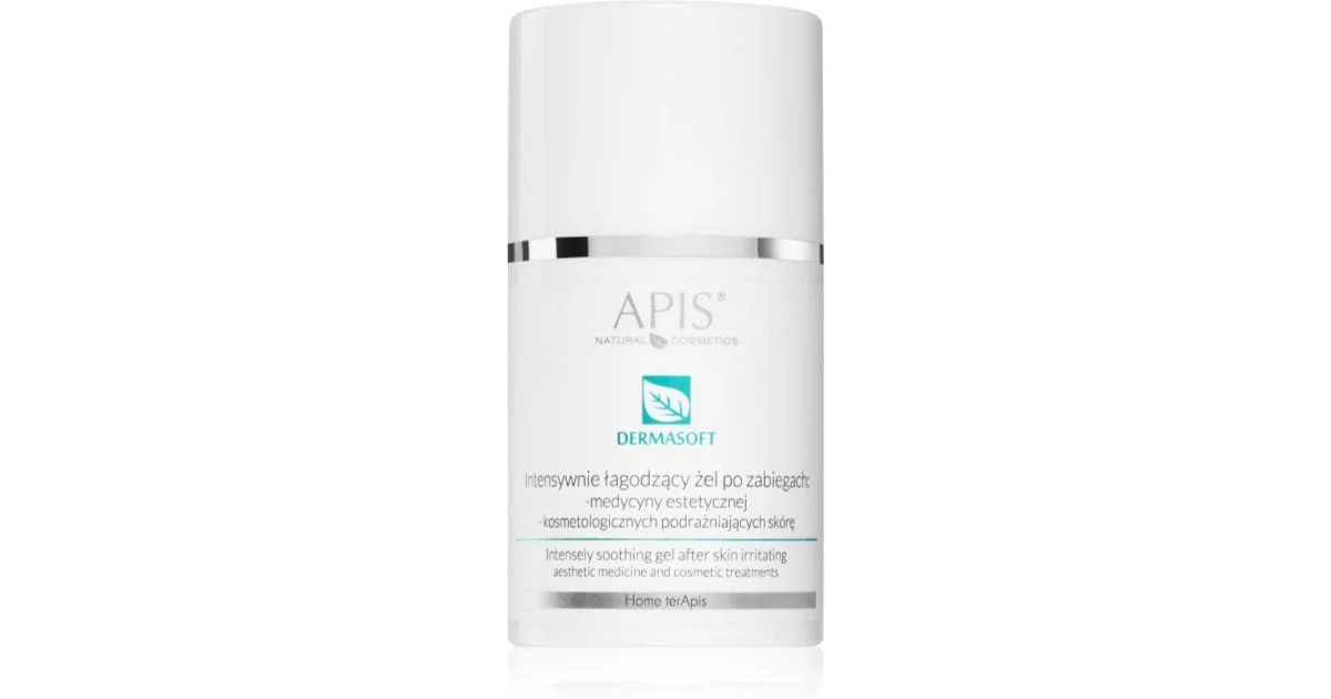 Apis Natural Cosmetics Dermasoft Home TerApis gel lenitivo per pelli sensibili e irritate 50 ml