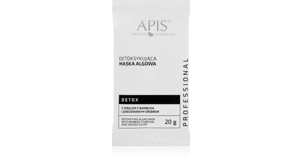 Apis Natural Cosmetics Detox Professional maschera detossinante per pelli grasse e problematiche 20 g