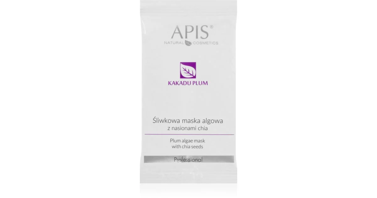 Apis Natural Cosmetics Kakadu Plum maschera idratante lenitiva per pelli sensibili e secche 20 g