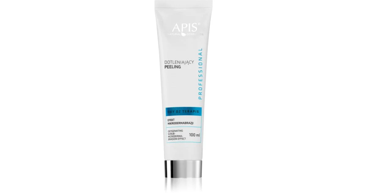 Apis Natural Cosmetics Oxy O2 TerApis scrub in crema per pelli delicate e lisce 100 ml