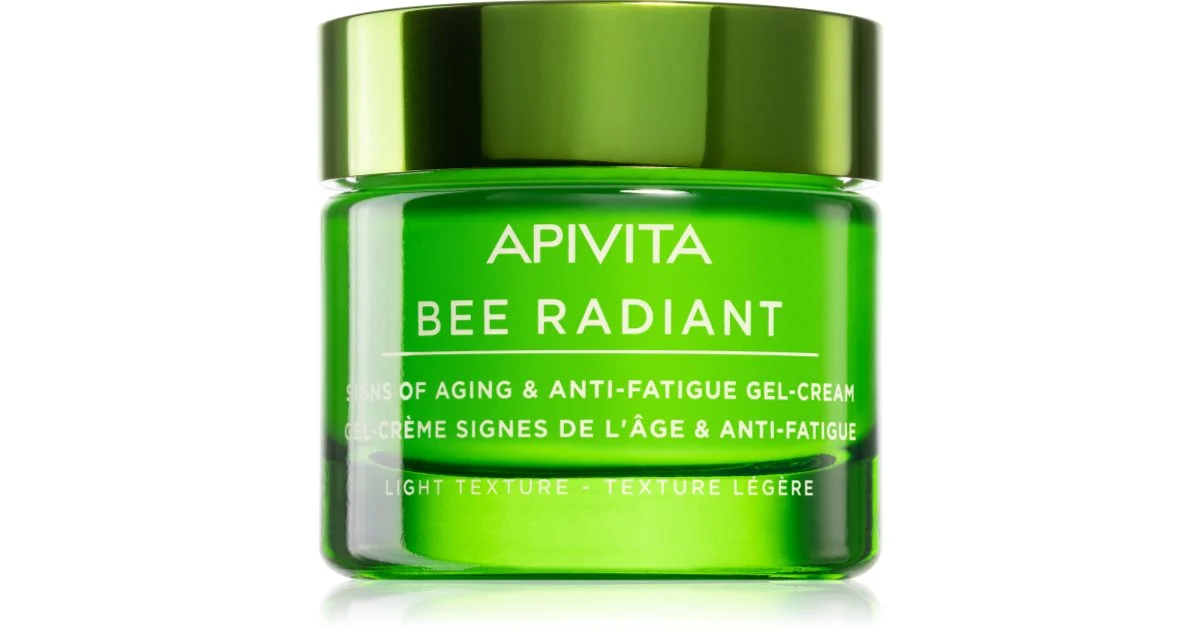 Apivita Bee Gel-Crema Radiante Antietà e Antifatica Texture Leggera 50ml