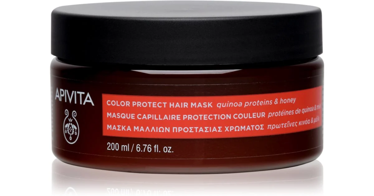 Apivita Color Protect Maschera per capelli Girasole e Miele 200 ml