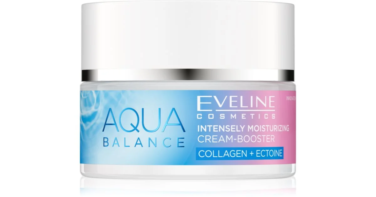 Eveline Cosmetics Aqua Balance Collagen + Ectoine crema idratante intensa illuminante 50 ml