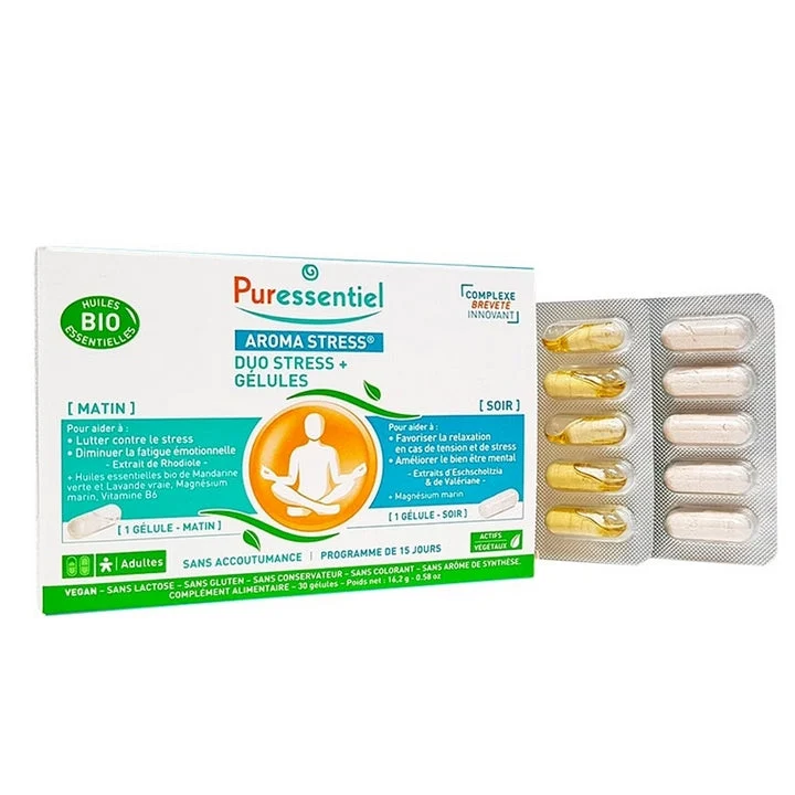 Puressentiel Aroma Stress Duo Stress + 30 capsule