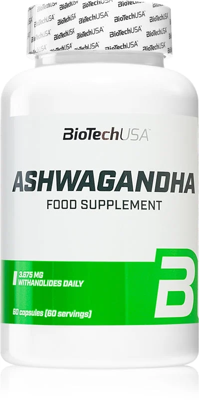 BioTechUSA Ashwagandha capsule per il benessere interiore 60 capsule