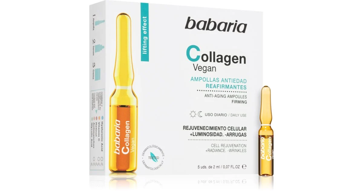 Babaria Collagene Fiale Vegane 5 x 2ml