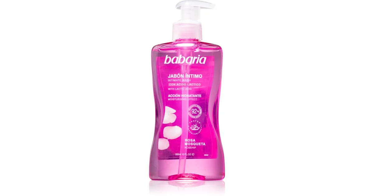 Babaria Sapone Igiene Intima Olio di Rosa Canina 300ml