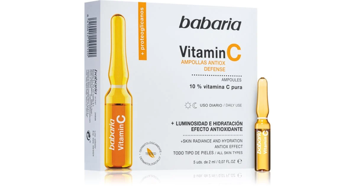 Babaria Ampolle Vitamina C 5 Unità