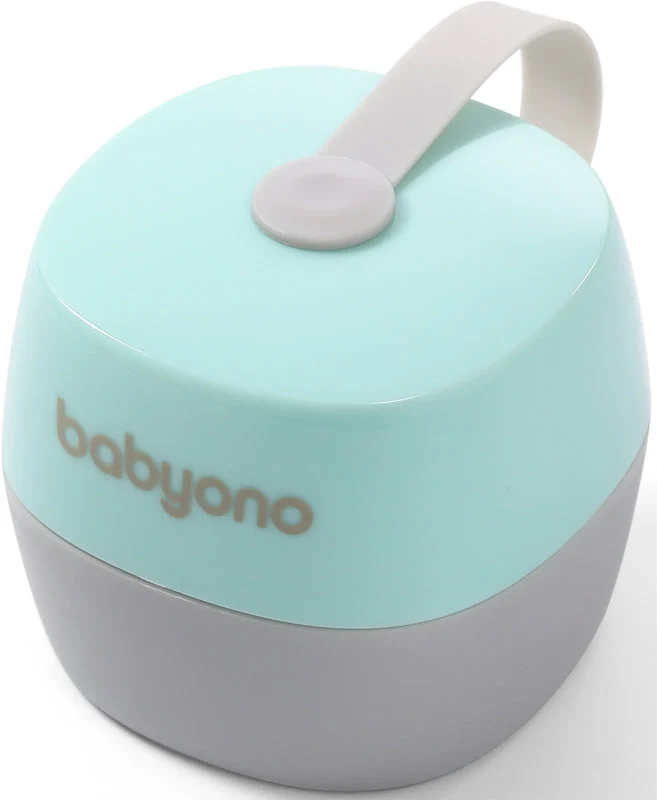 BabyOno Dummy Case porta ciuccio 0m+ menta 1 pz