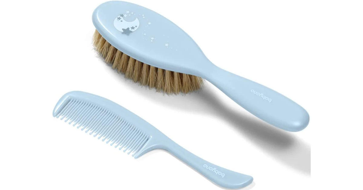 Babyono Take Care Spazzola E Pettine Per Capelli Iii Set Per Neonati Blue