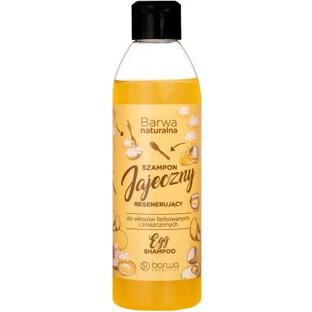 Barwa Naturalna Egg Shampoo per capelli colorati 300 ml