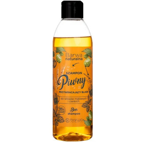Barwa Natural Beer Shampoo Restoring Glow 300 ml