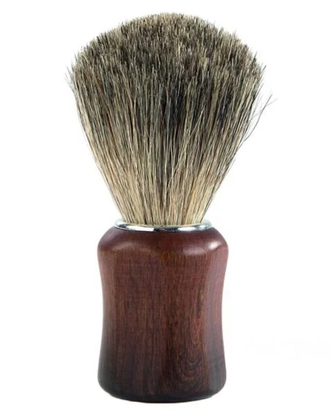 Barburys Shaving Brush - Grey Walnut