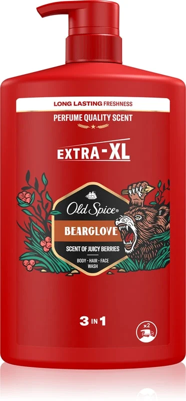 Old Spice Bearglove gel doccia per corpo e capelli 1000 ml