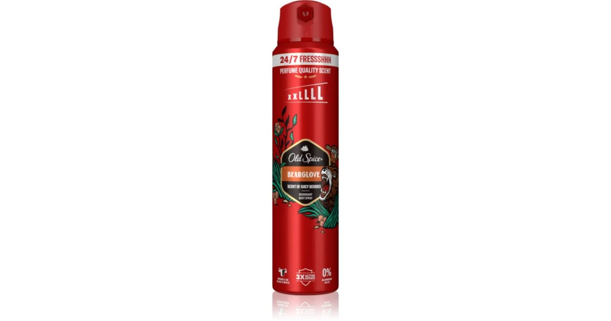 Old Spice Bearglove deodorante rinfrescante spray per uomo 250 ml