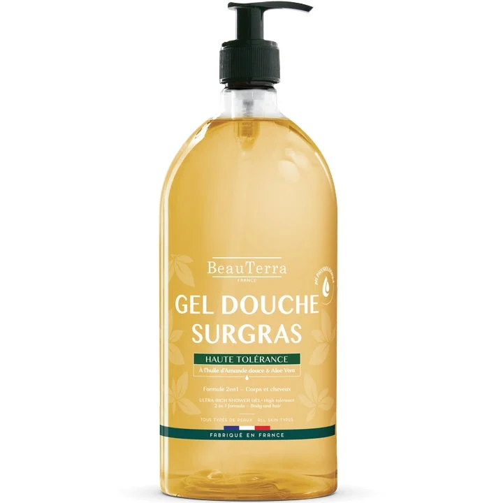 BeauTerra Gel Doccia Surgras - Alta Tolleranza 1L