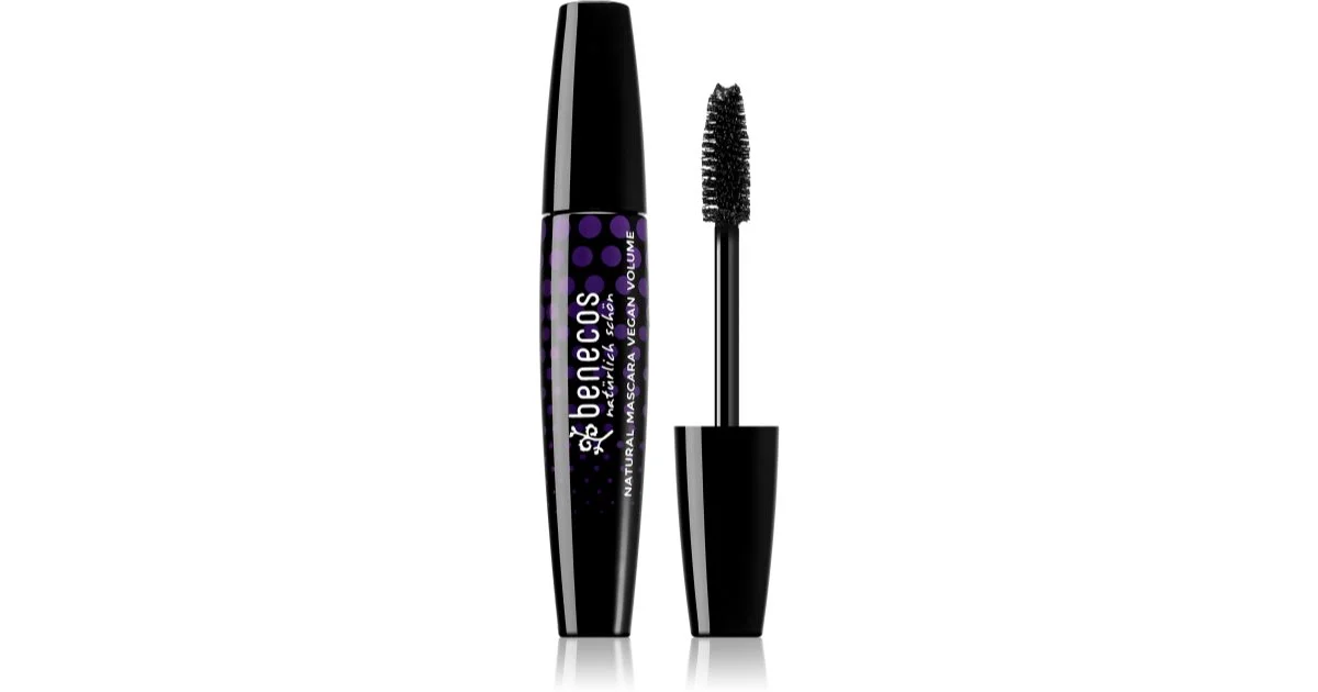 Benecos Natural Beauty Mascara Volumizzante Lunga Tenuta Con Vitamina E Colore Magic Black 10 Ml