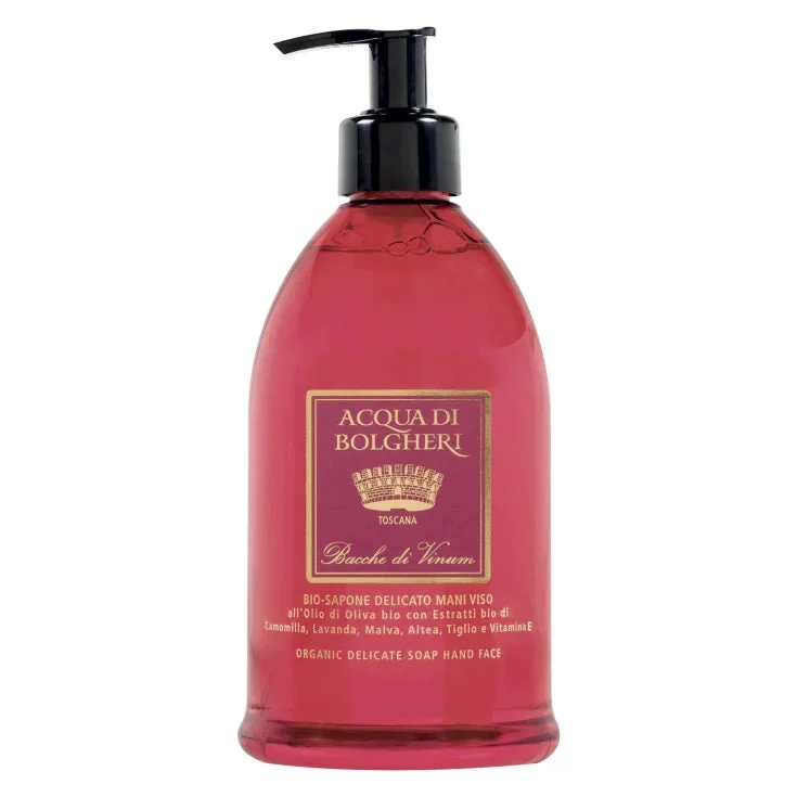Acqua di bolgheri srl Bio-Sapone Delicato Mani Viso Bacche Di Vinum Acqua Di Bolgheri 500Ml