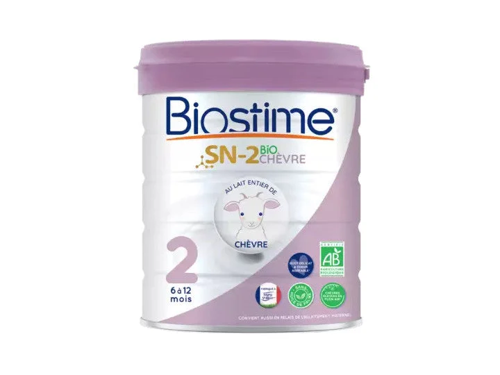 Biostime SN-2 Bio Capra 2 ° Età 6-12 Mesi 800g