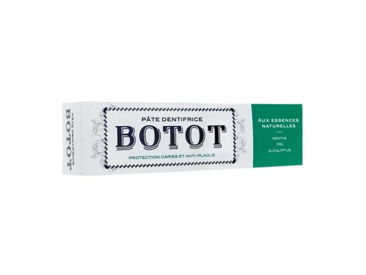 Botot Pasta Dentifricio alle Essenze Naturali Protezione Carie & Antiplacca Menta Pino Eucalipto 75ml