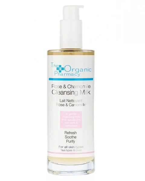 The Organic Pharmacy Rose & Chamomile Cleansing Milk (U)