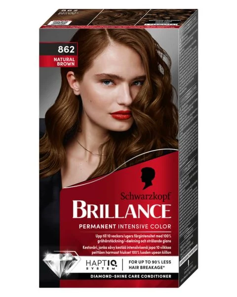 Schwarzkopf Brillance 862 Natural Brown (U)