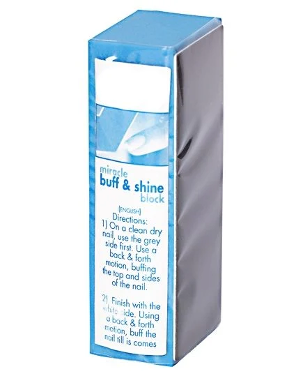 Sibel Nails Miracle Buff & Shine, 2 way buffer block - Art P000207