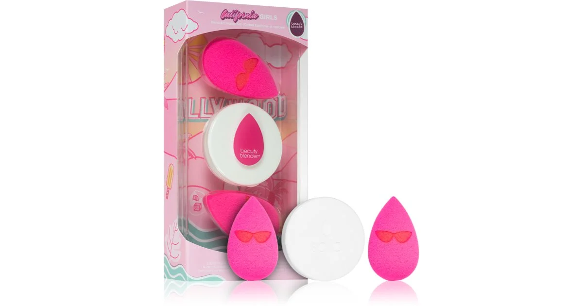 beautyblender® California Girls Blend & Cleanse Set per una pelle perfetta 3 pezzi
