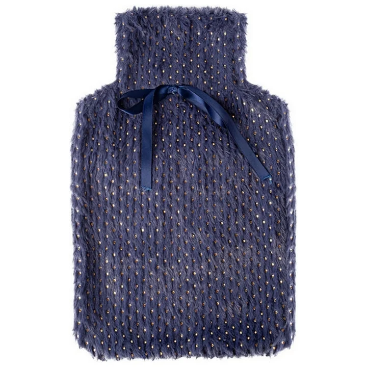 Borraccia Calindoo con coperchio glitterato oro lucido "SHERPA" 2L - Blu