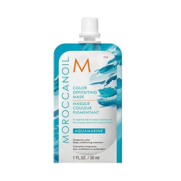 Aquamarine Toning Hair ( Color Depositing Mask) - Volume: 30 ml