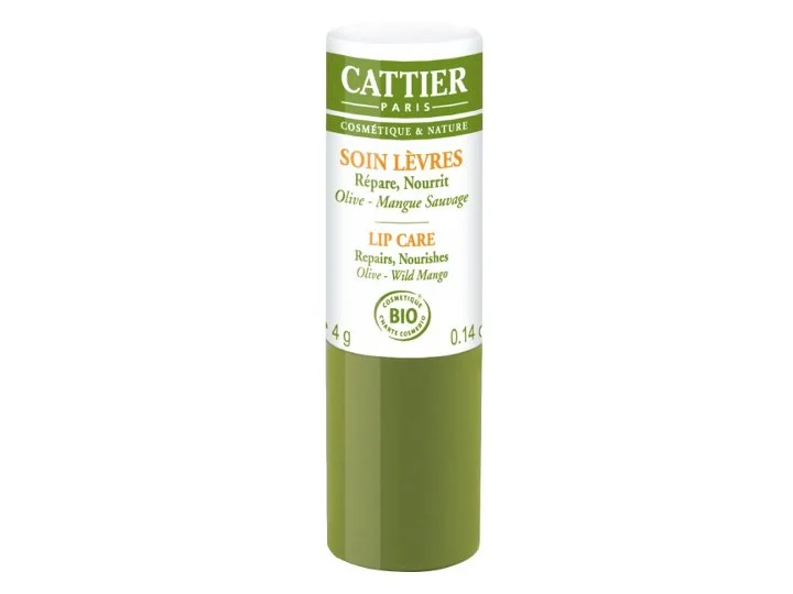Cattier Cura Labbra BIO Ripara Nutre Oliva Mango Selvatico 4g